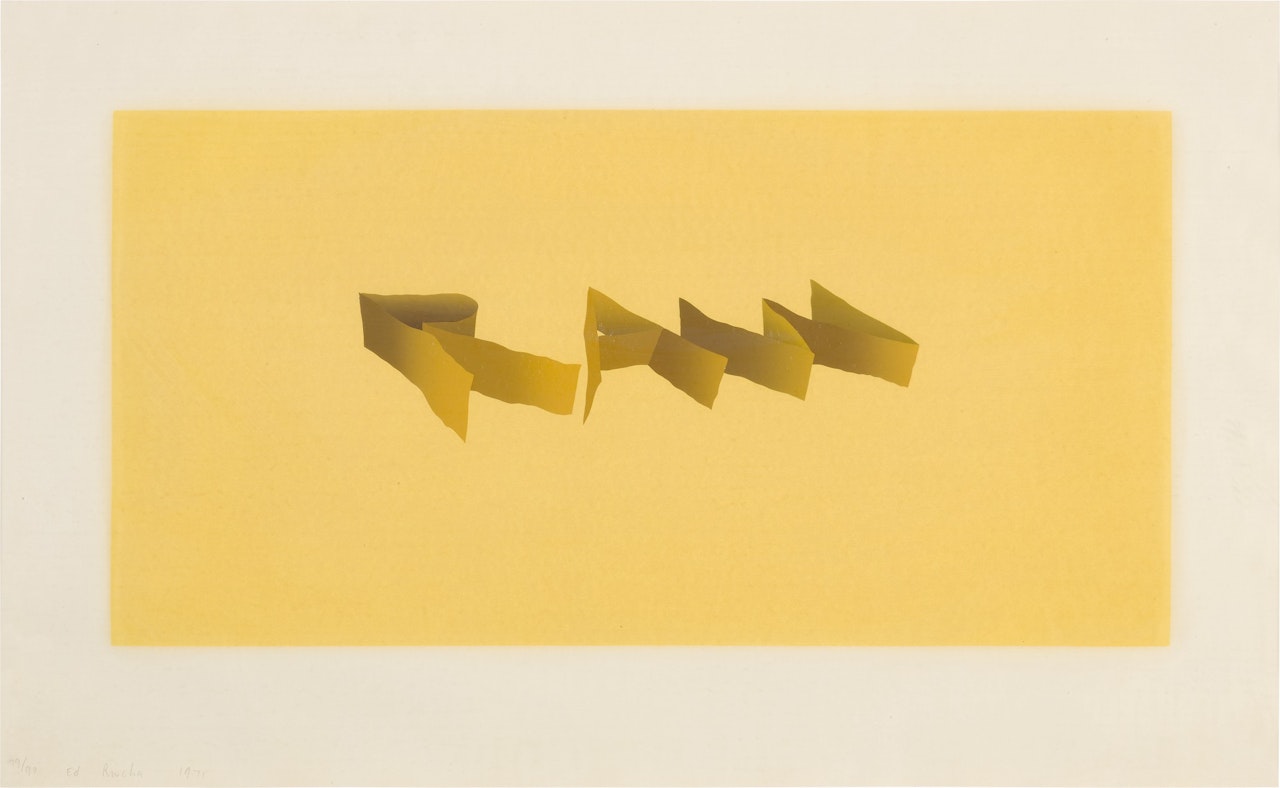 Raw (Engberg 55) by Ed Ruscha