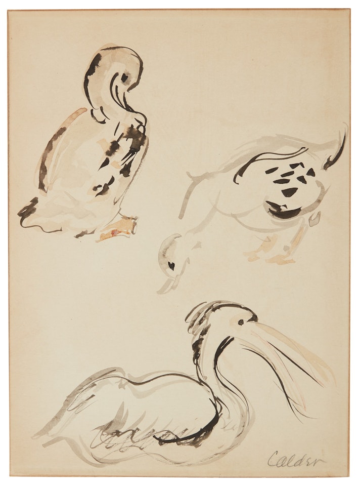 Untitled (Ducks) by Alexander Calder