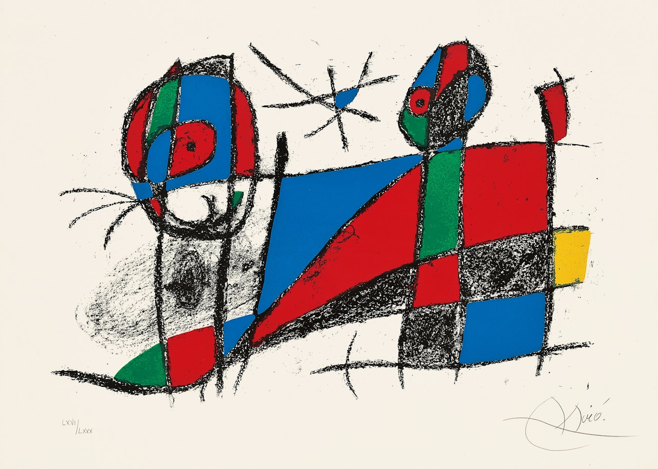 Composition VI (M.1042) by Joan Miró