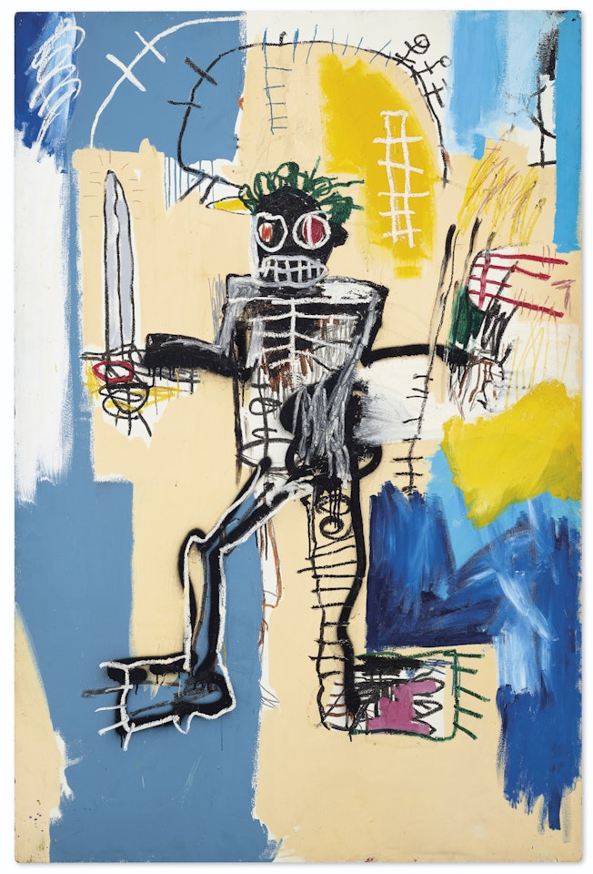 Warrior by Jean-Michel Basquiat