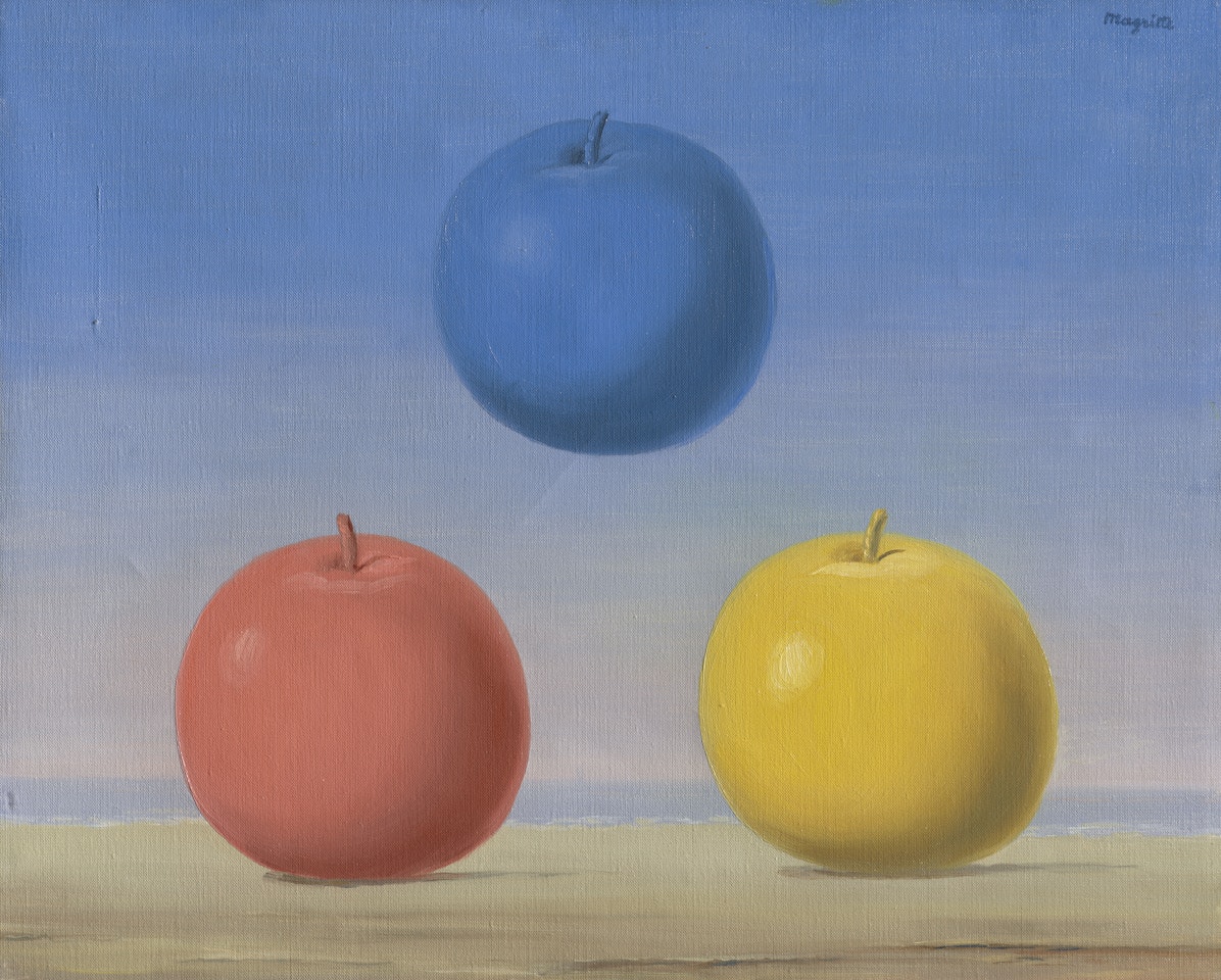 Les jeunes amours by René Magritte
