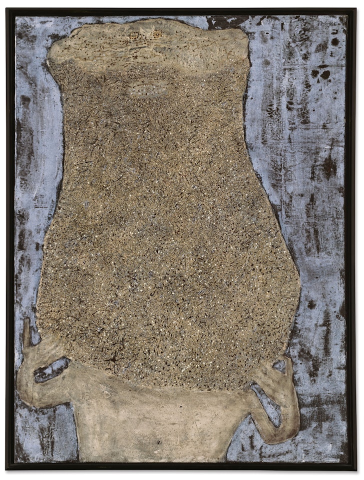 Le Vase de Barbe (Beard Vase) by Jean Dubuffet
