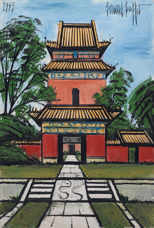 Les tombes Ming, Jingling et Yonling by Bernard Buffet