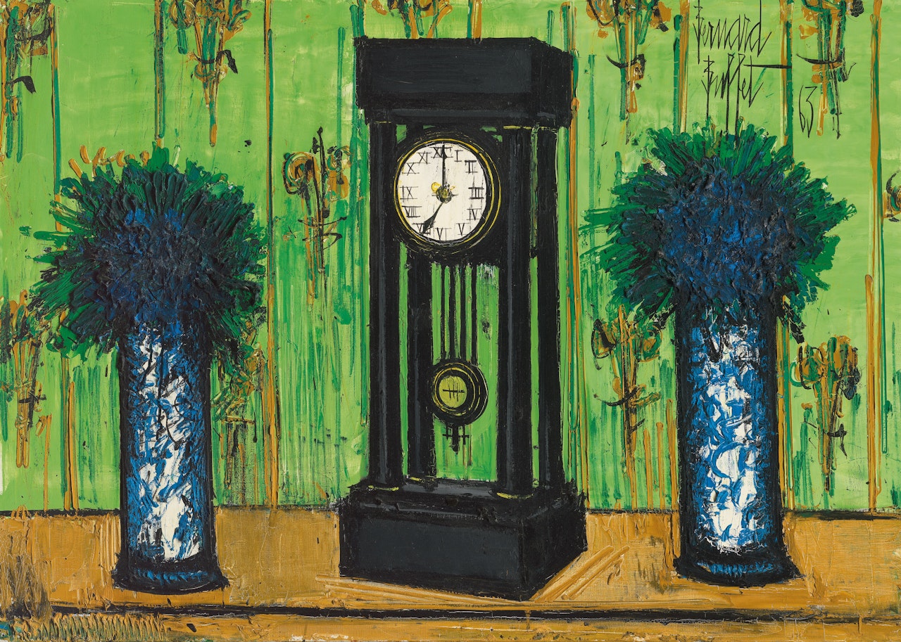 La pendule by Bernard Buffet