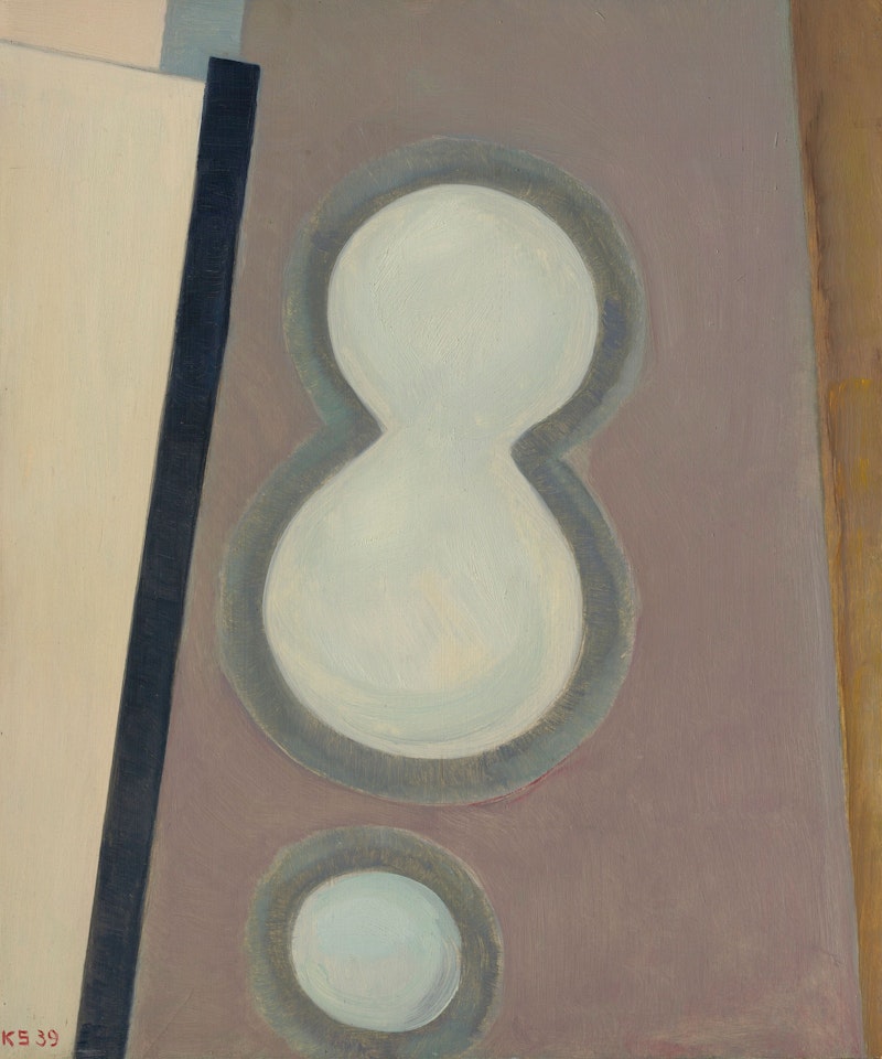 Ohne Titel (Acht) by Kurt Schwitters