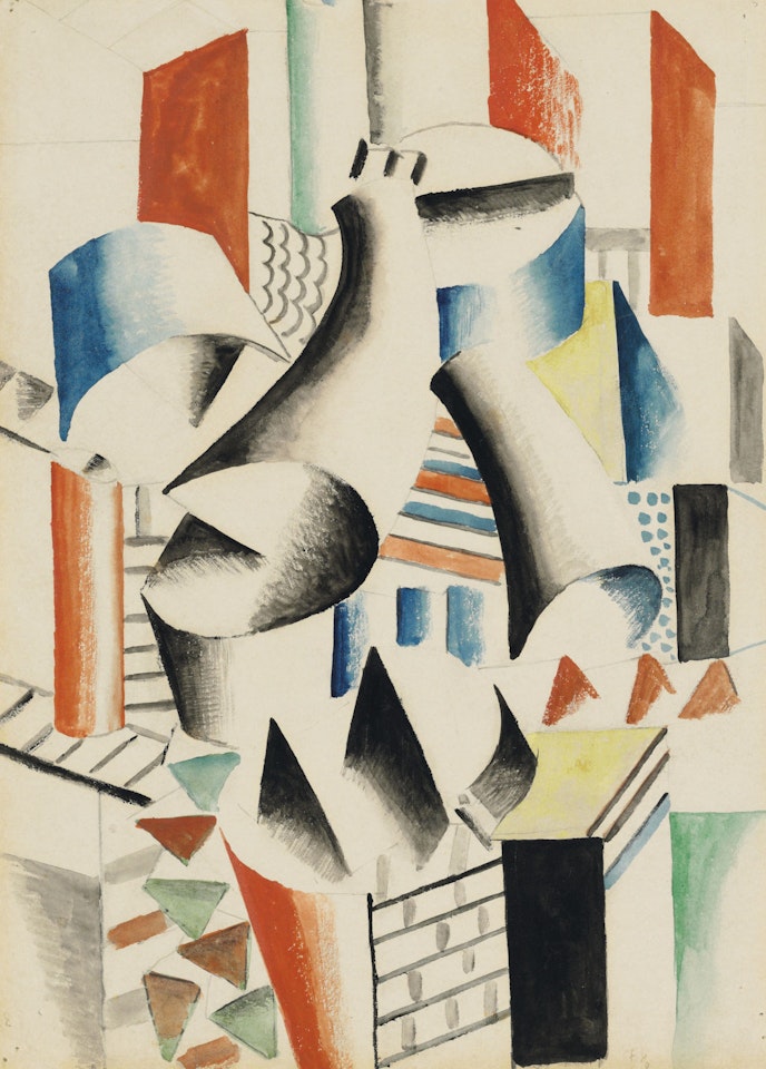 Le Maçon ou Nature morte by Fernand Leger