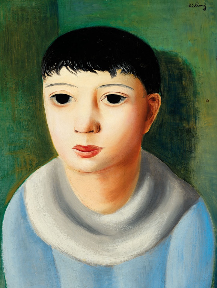 Jeune fille by Moïse Kisling