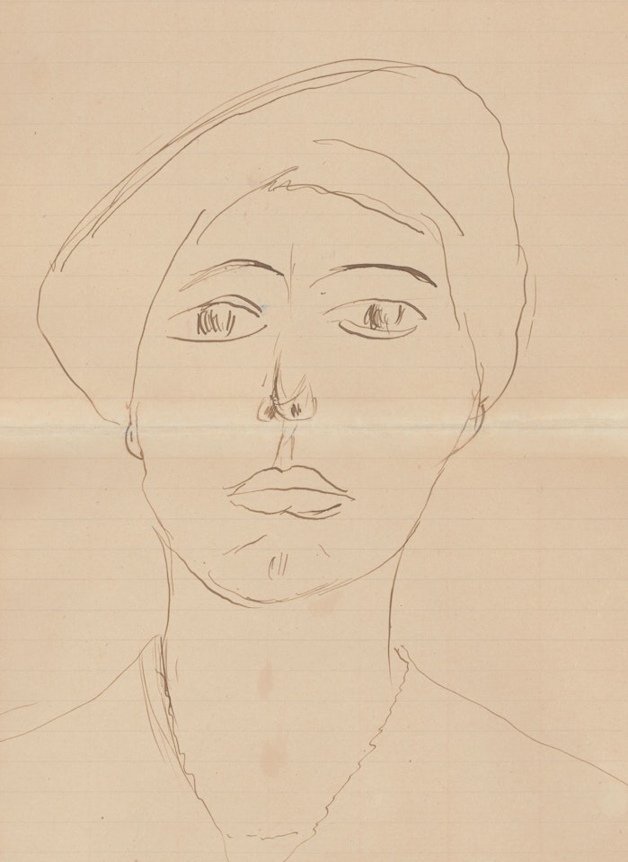 Portrait de femme (Olga Meerson) by Henri Matisse