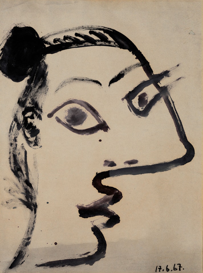 Tête de femme by Pablo Picasso