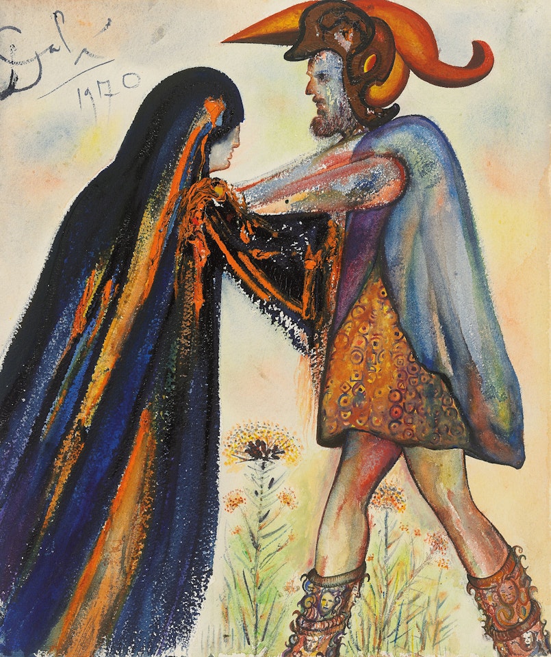 Pénélope et Ulysse by Salvador Dali