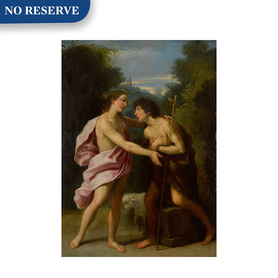 The Meeting of Christ and Saint John the Baptist by BOLOGNESE SCHOOL