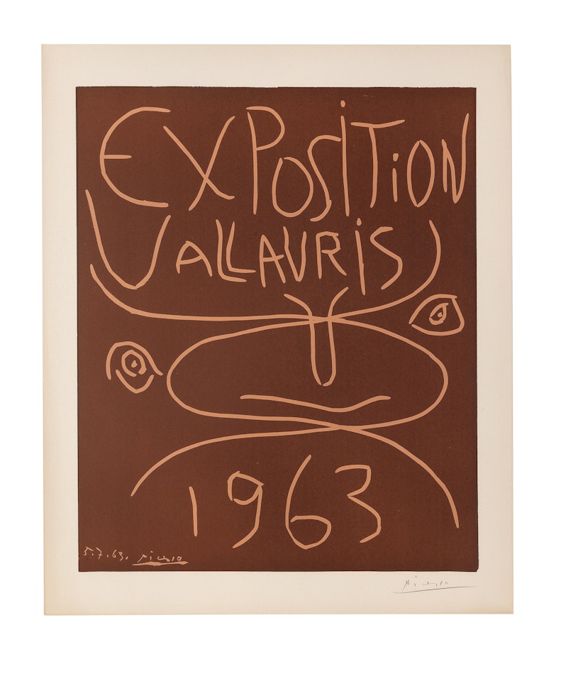 Exposition Vallauris 1963 by Pablo Picasso