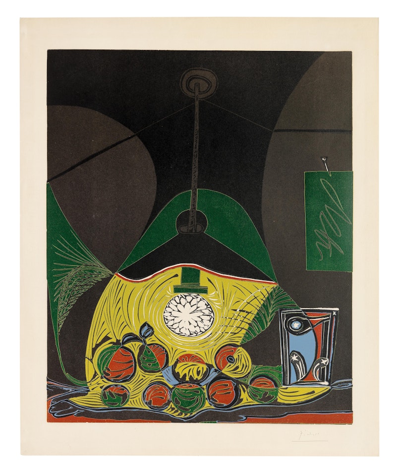 Nature morte sous la Lampe by Pablo Picasso