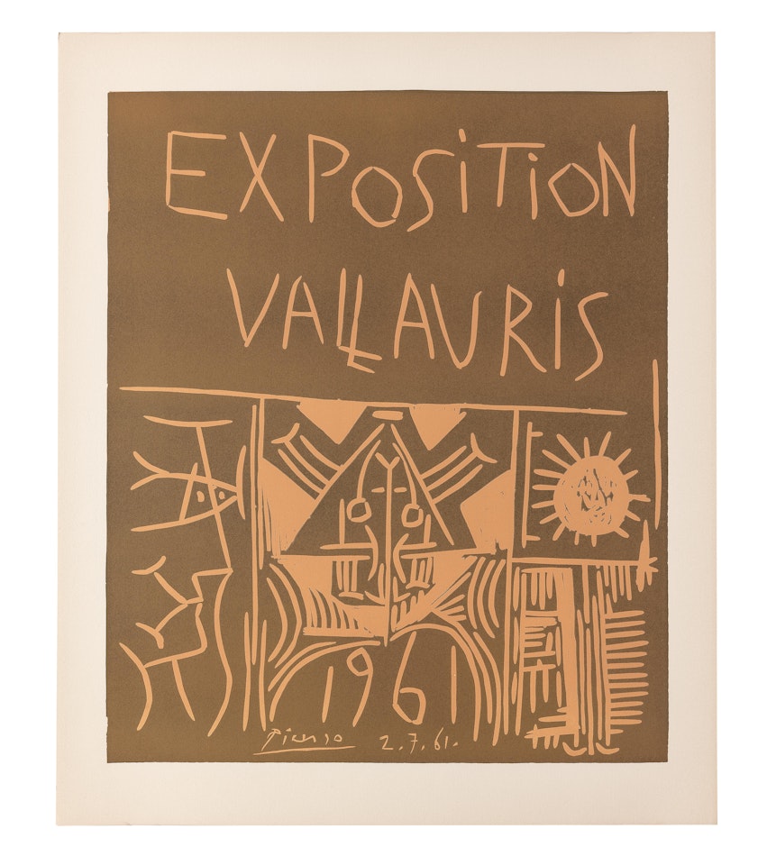 Exposition Vallauris 1961 by Pablo Picasso