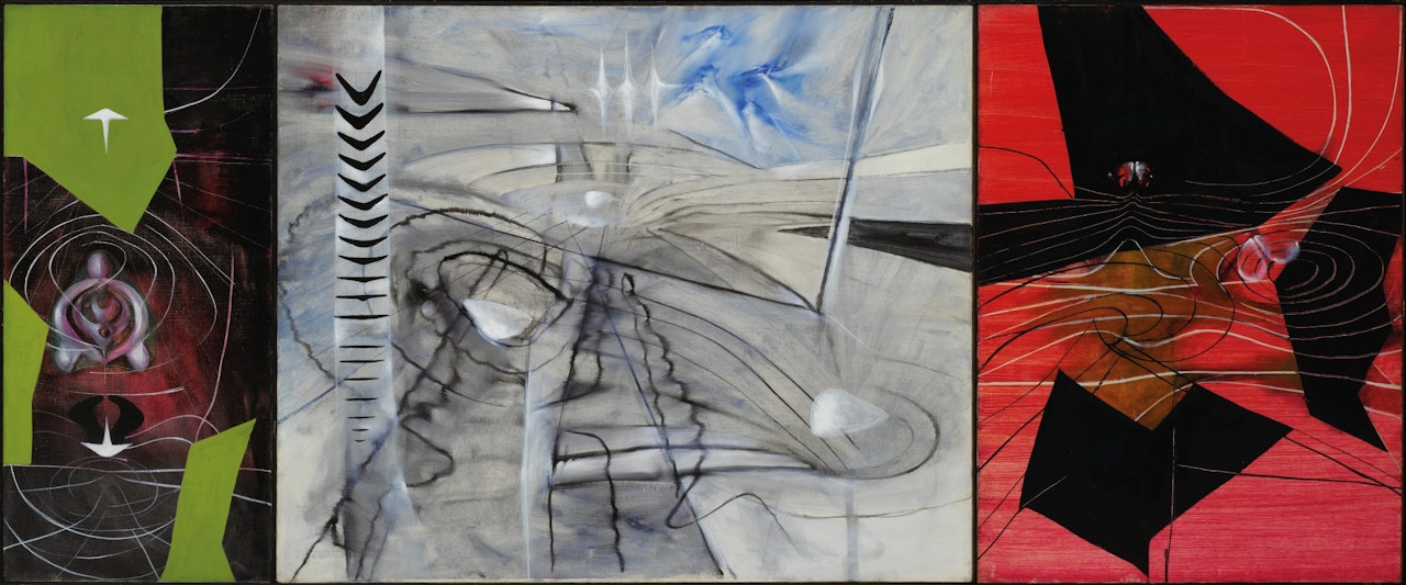 Prince of Blood (triptych) by Roberto Matta