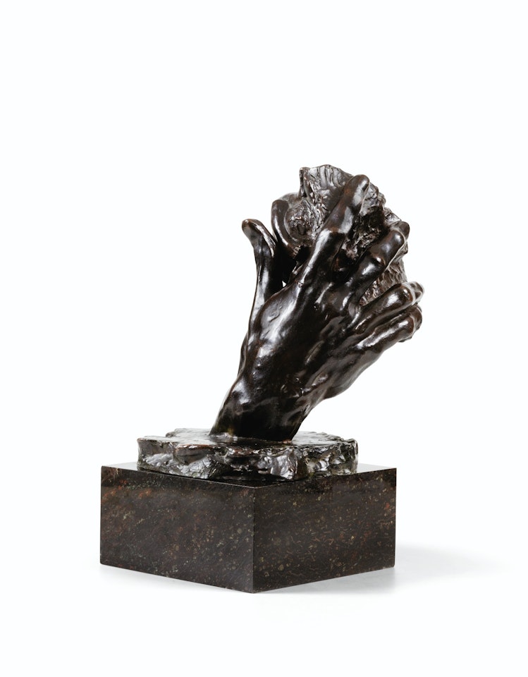 La Main de Dieu, taille originale (or "moyen modèle") by Auguste Rodin