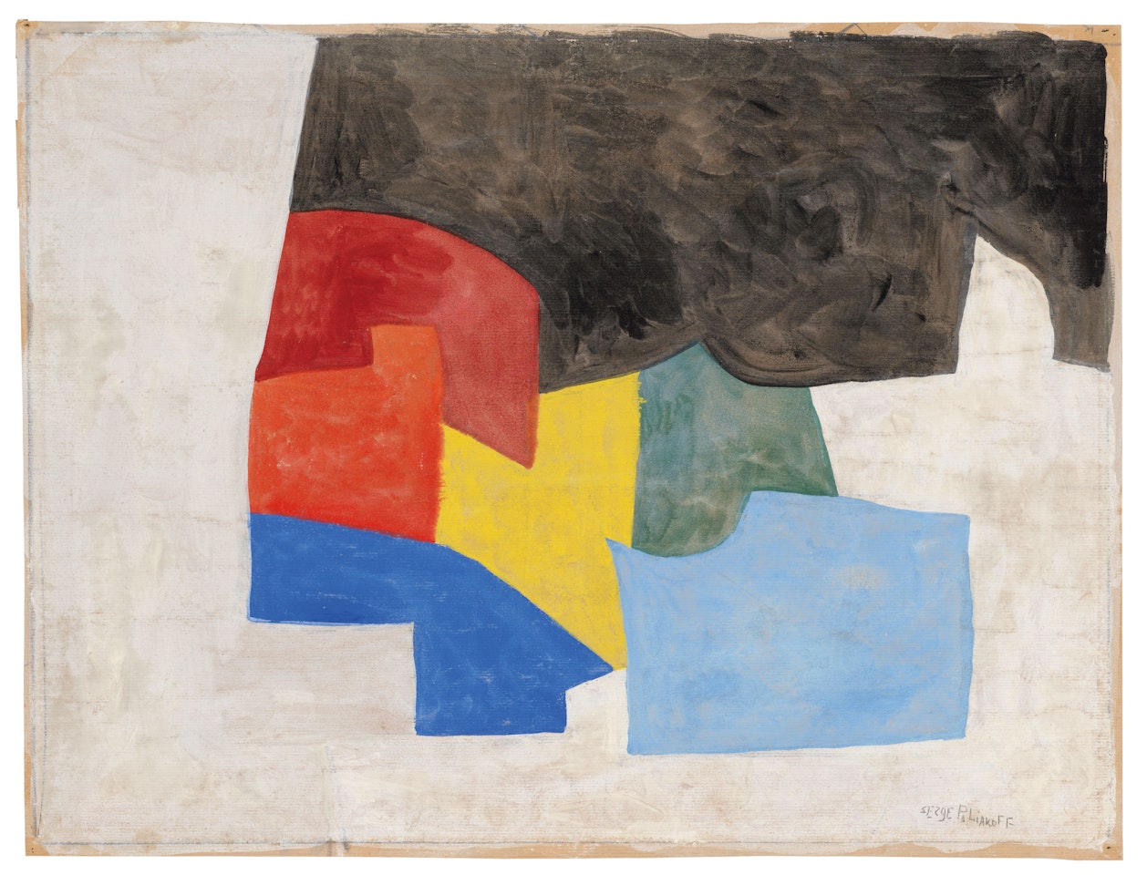Composition abstraite (Abstract Composition) by Serge Poliakoff