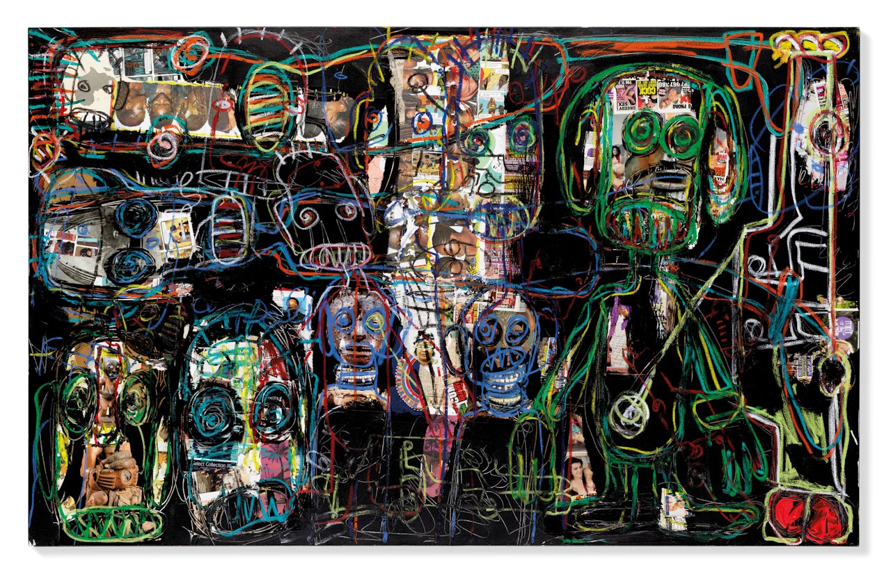 Untitled by Aboudia Abdoulaye Diarrassouba