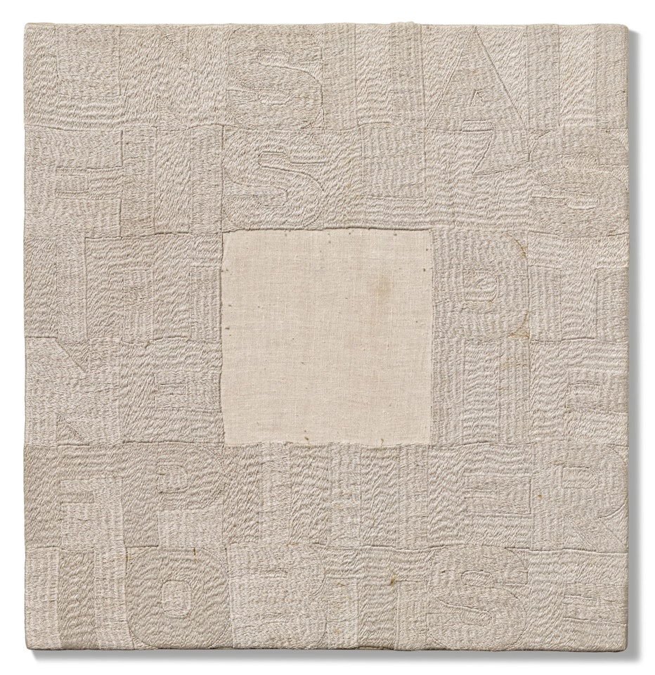 Le infinite possibilità di esistere (The infinite possibilities of existing) by Alighiero Boetti