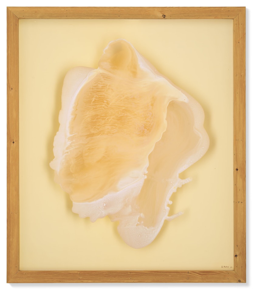 Ohne Titel (Schüttbild) (Untitled (Pour Painting)) by Sigmar Polke