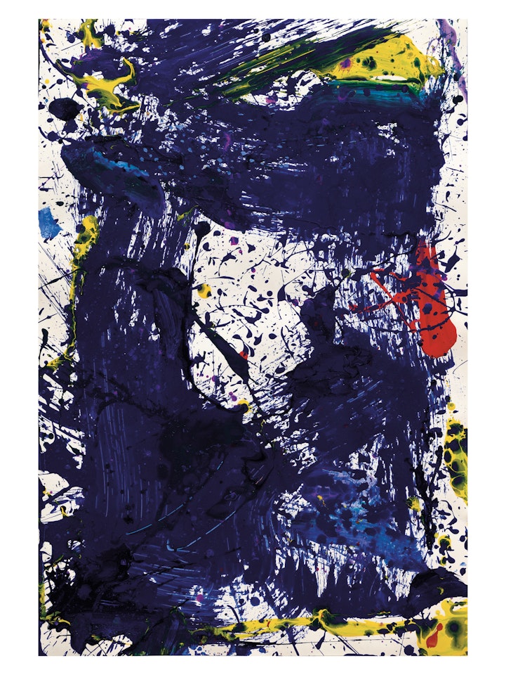 Untitled by Sam Francis