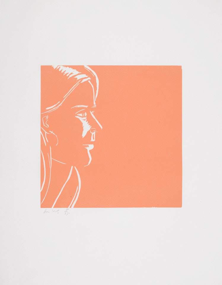 Pink Kym by Alex Katz