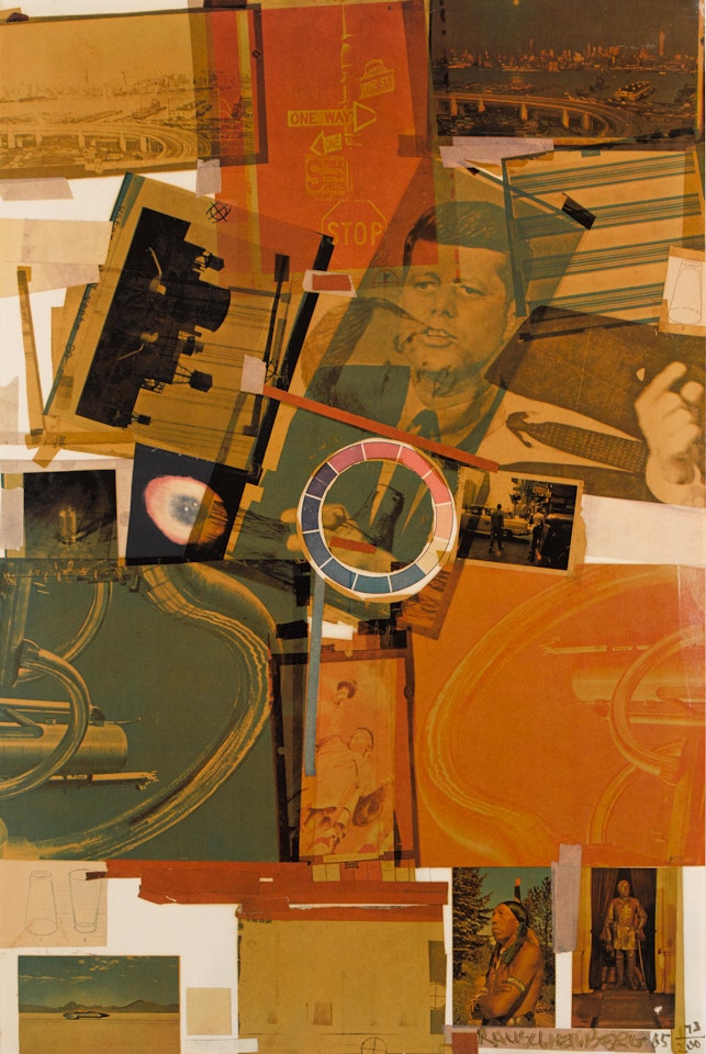 Core Poster (F. 32) by Robert Rauschenberg