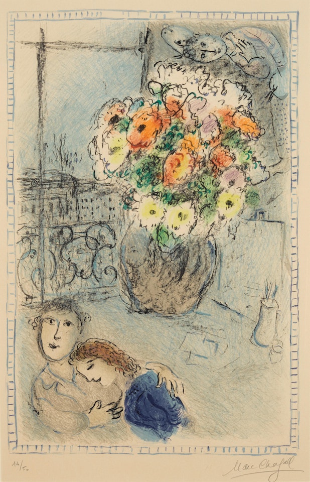 Les Renoncules (M. 704) by Marc Chagall
