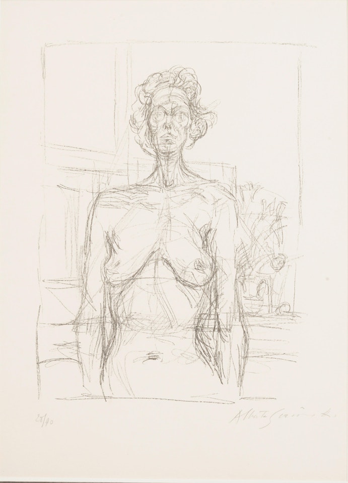 Nu aux Fleurs (L. 32) by Alberto Giacometti