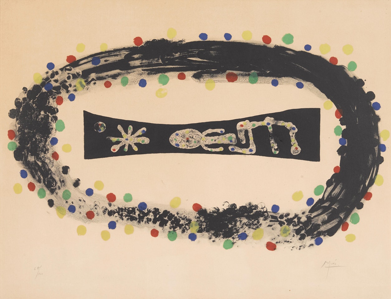 Nebula  (M. 255) by Joan Miró