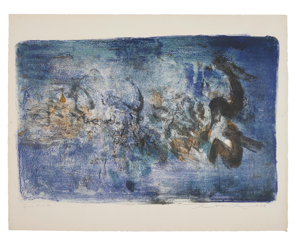 Untitled  (A. 115; R. 117) by Zao Wou-Ki