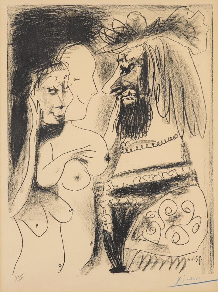 Le Vieux Roi (B. 869; M. 317) by Pablo Picasso