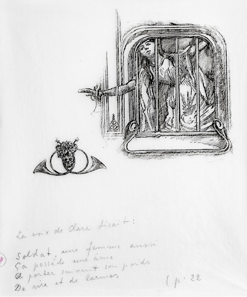 La voix de Clara by Max Ernst