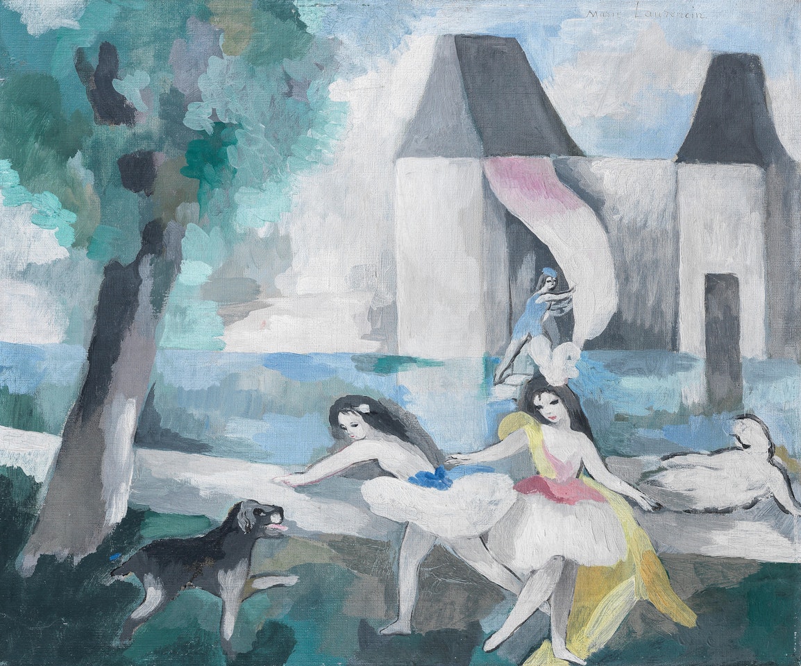 Jeux d'enfants by Marie Laurencin