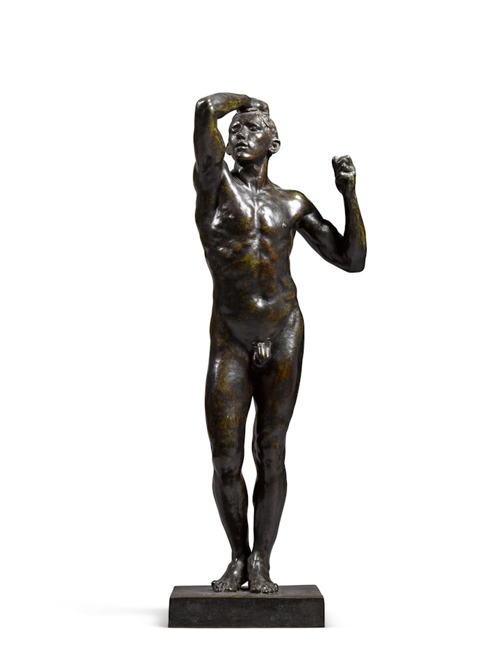 Age d’Airain (moyen modele or 1st réduction) by Auguste Rodin
