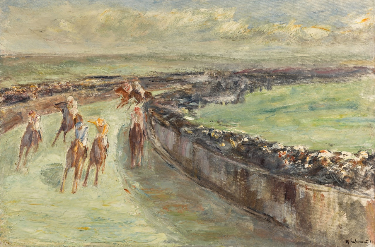 Pferderennen (Horse Race) by Max Liebermann