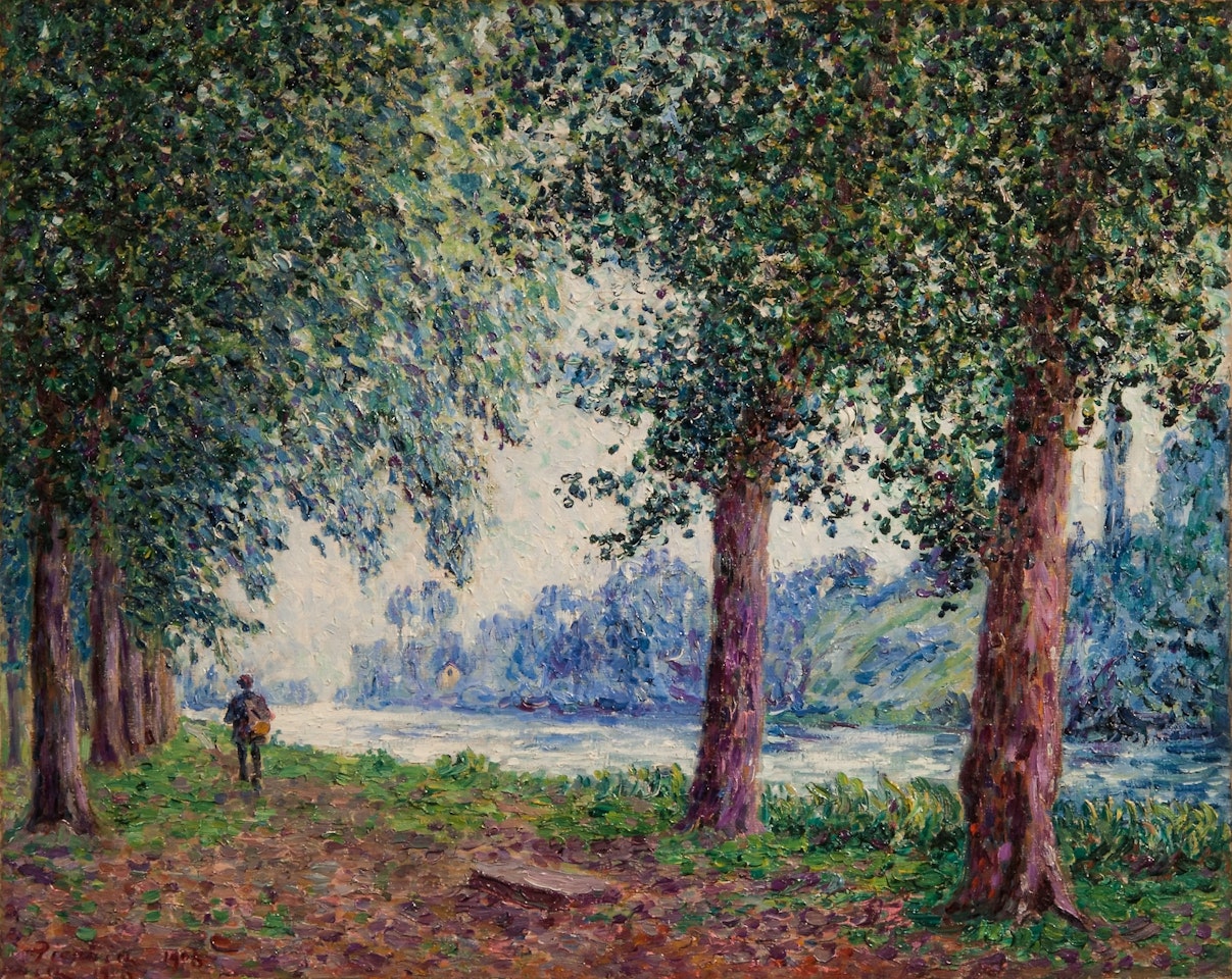 Coin des Promenades à Nemours, temps gris by Francis Picabia