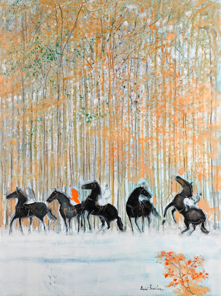 Les Premières Neiges by André Brasilier