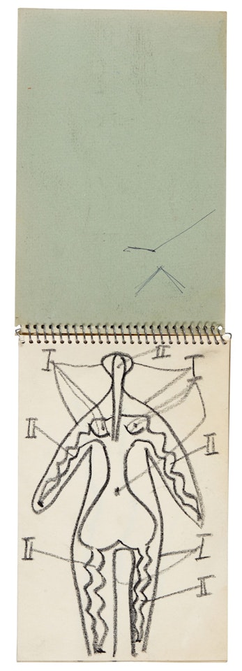 Carnet No. 382 Croquis informels by Pablo Picasso