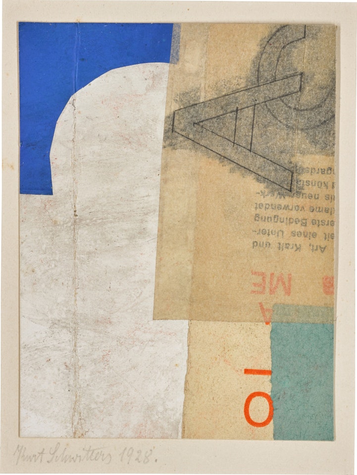 Ohne Titel (A) (Untitled (A)) by Kurt Schwitters
