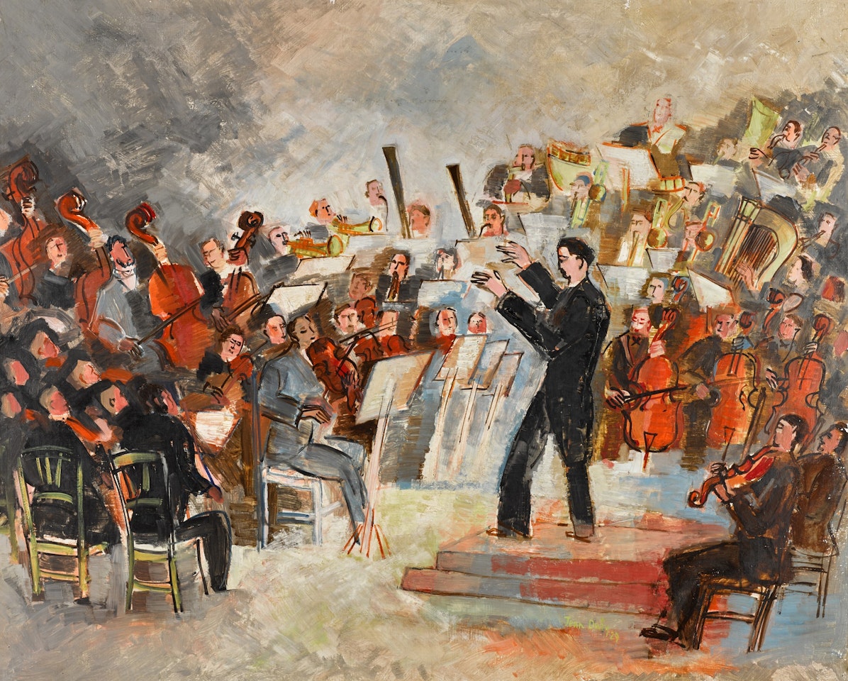 Orchestre Symphonique by Jean Dufy