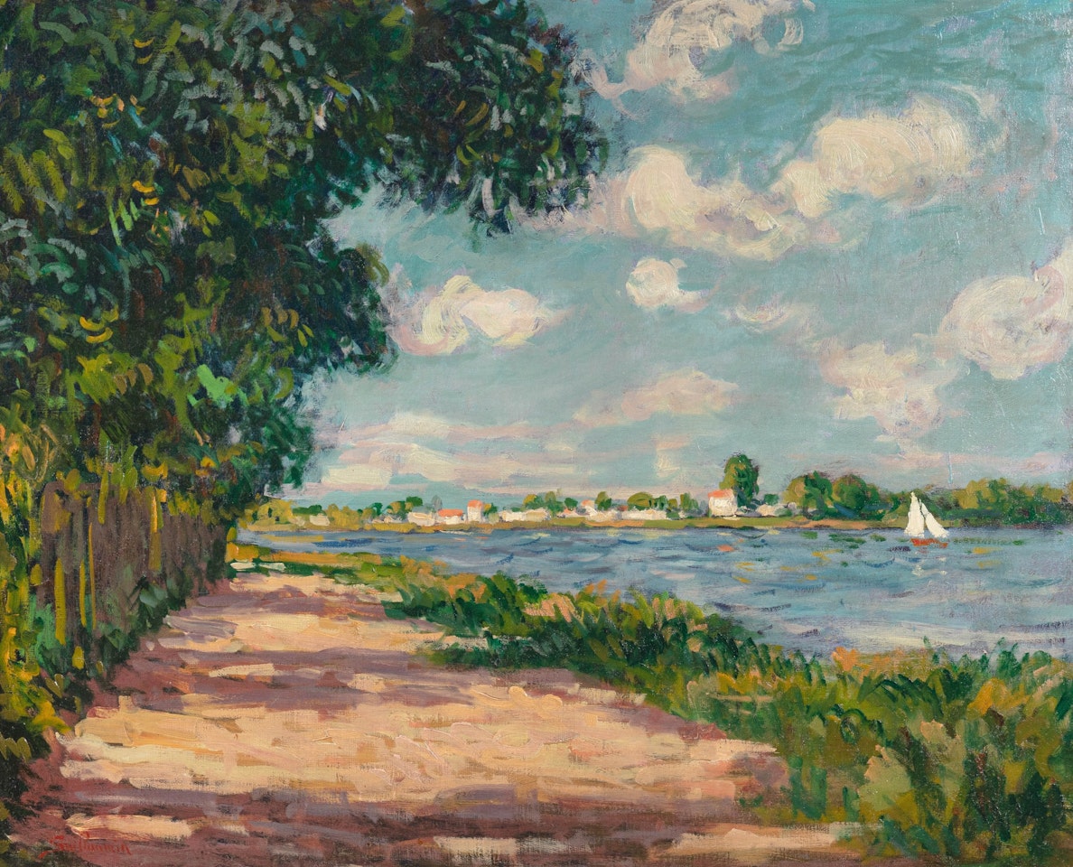 Paysage d’Ile de France by Armand Guillaumin