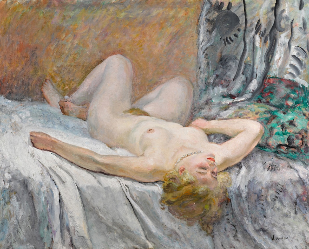 Grand nu aux draps blancs by Henri Lebasque