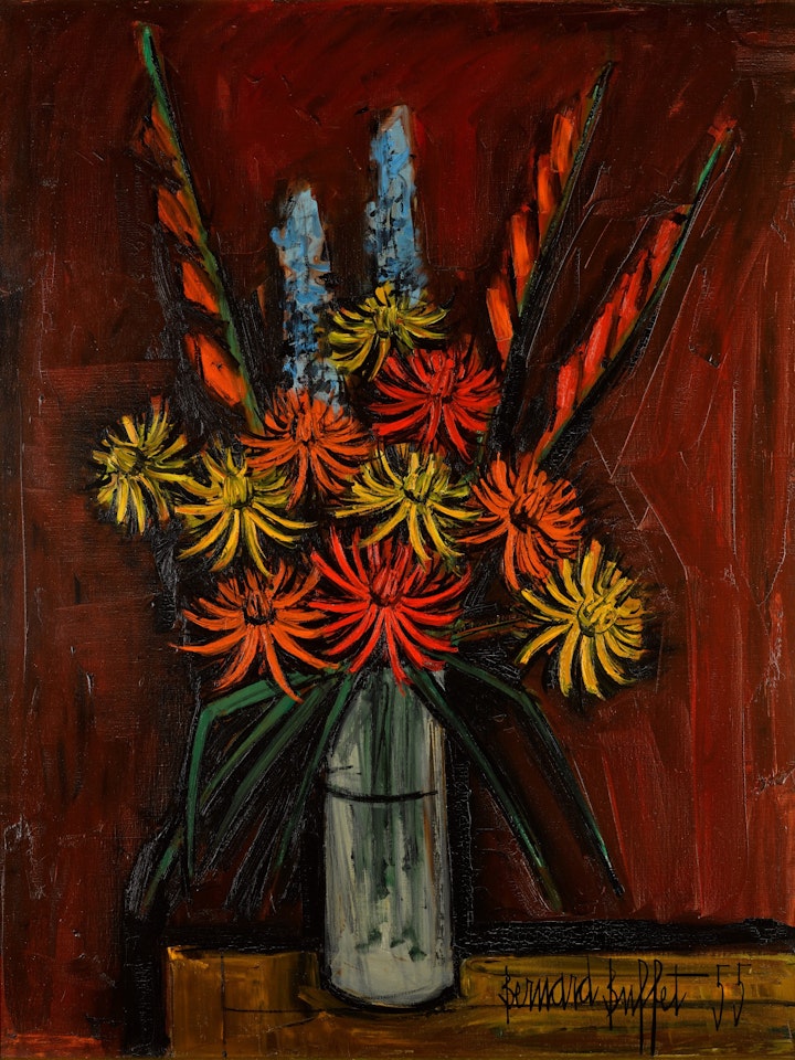 Le bouquet by Bernard Buffet