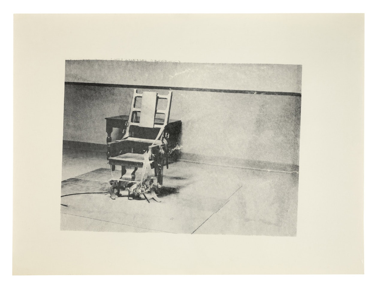 Electric Chair (Retrospective Series) by Andy Warhol