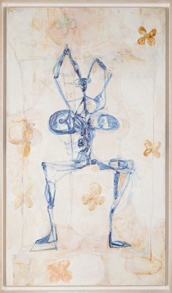 Blue Study by George Condo