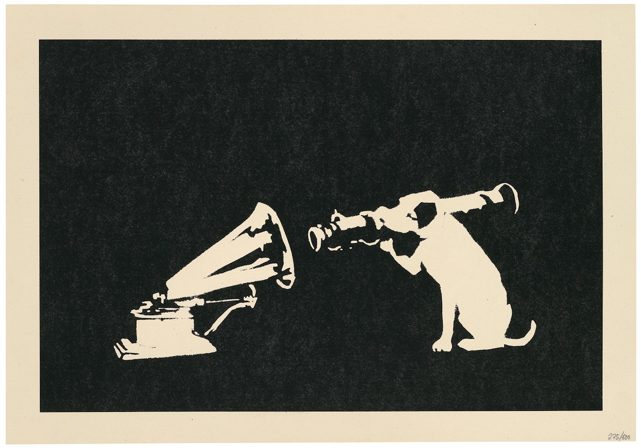 HMV Dog by Banksy