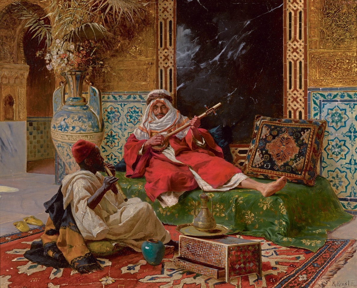 The Musicians by Rudolf Ernst