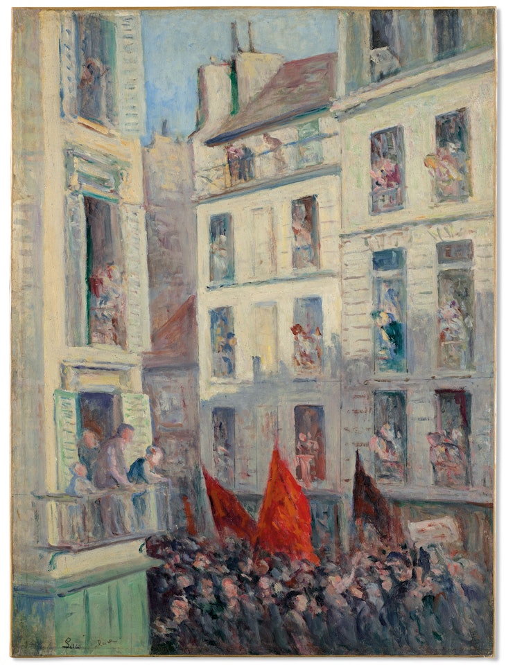 Le Front populaire by Maximilien Luce