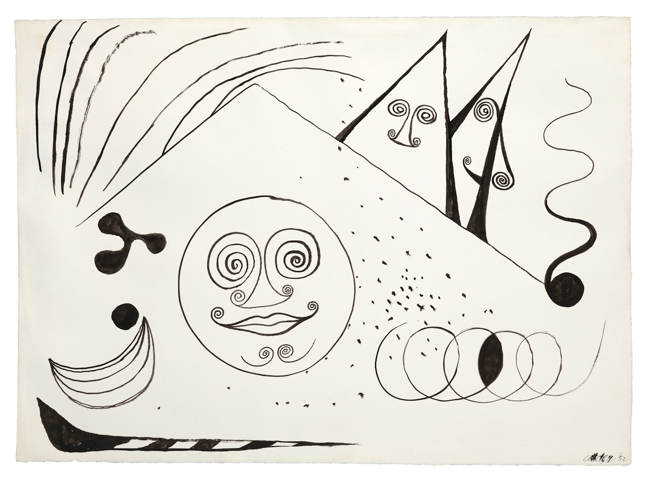 Peering Heads by Alexander Calder